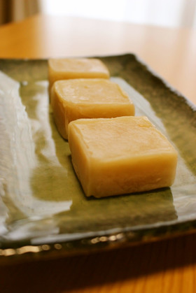 白いんげん豆のきんつば