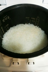 米から炊飯器で軟飯(３倍粥)
