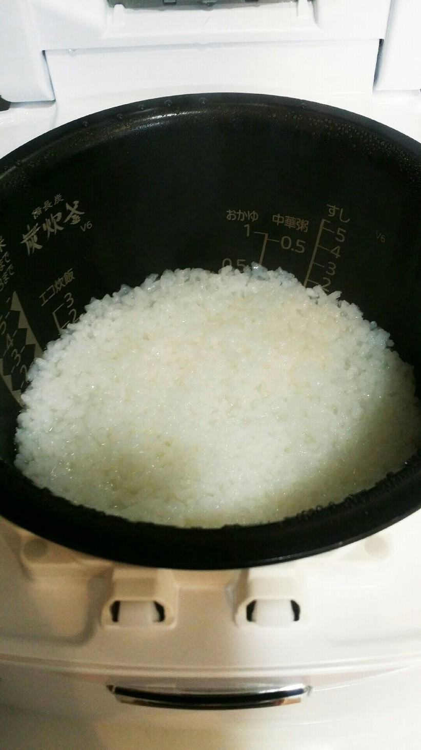 米から炊飯器で軟飯(３倍粥)の画像