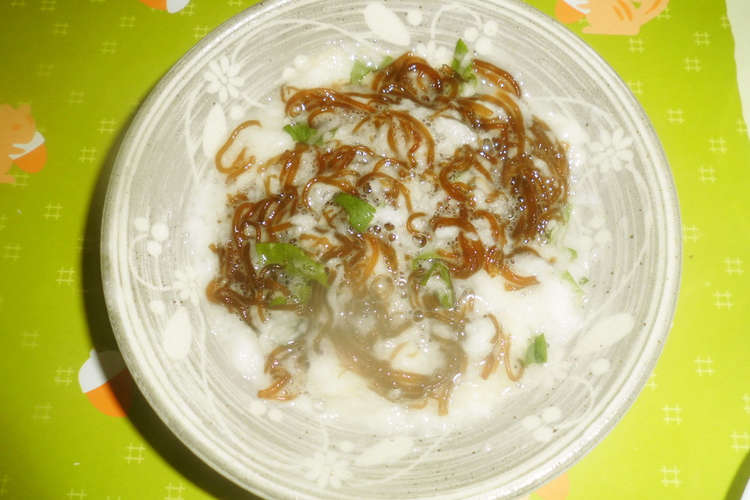 もずくと長芋 レシピ 作り方 By 白いぐれーぷ クックパッド 簡単おいしいみんなのレシピが353万品