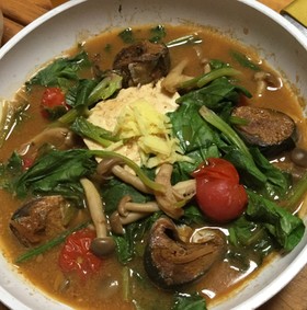 さばのみそ煮缶で作るダイエット鍋