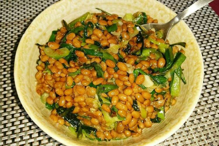 これだけでご飯が食べれる ニラ納豆 レシピ 作り方 By Picassoママ クックパッド 簡単おいしいみんなのレシピが354万品