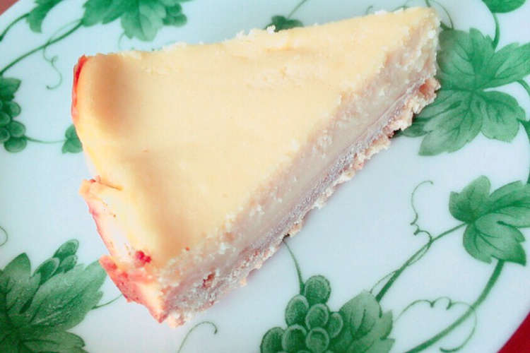 ベイクドチーズケーキ レシピ 作り方 By あるぱからさん クックパッド