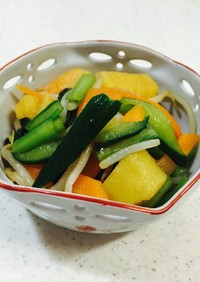 簡単！彩り野菜のナムル風