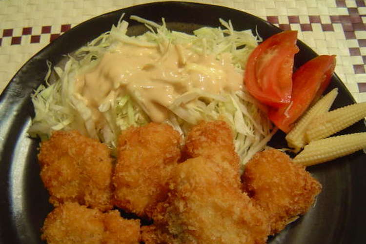 とんかつ時キャベツに合うドレッシング レシピ 作り方 By れなぼうず クックパッド 簡単おいしいみんなのレシピが355万品
