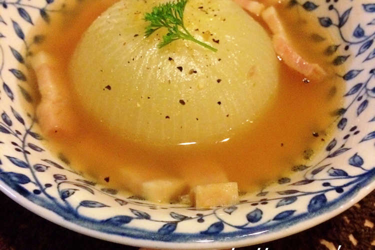 炊飯器de簡単 まるごとオニオンスープ レシピ 作り方 By Belllmama クックパッド 簡単おいしいみんなのレシピが356万品