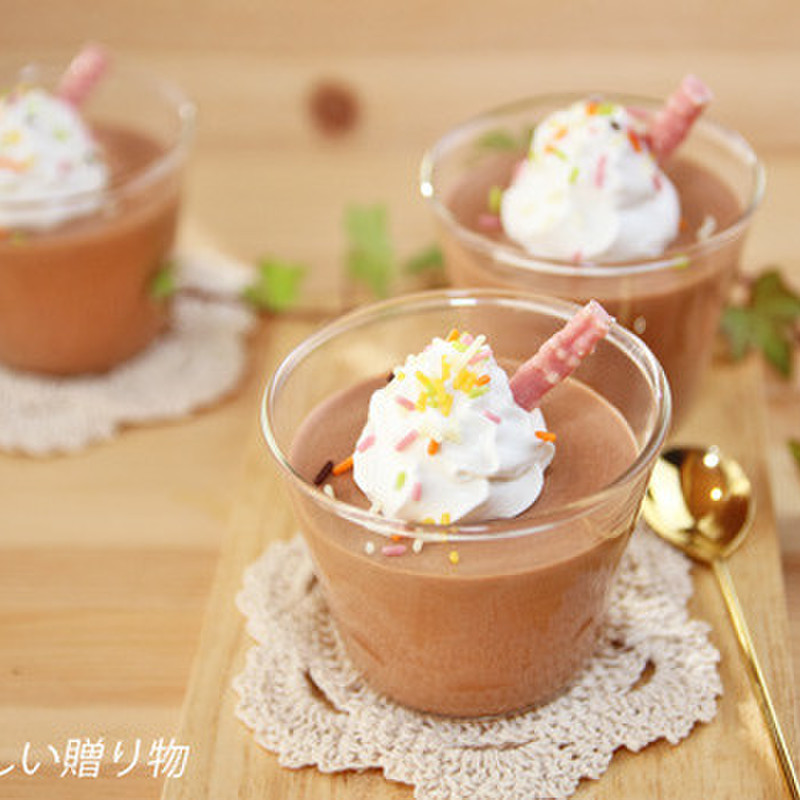 チョコレートチェリームースバーのレシピ