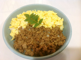 簡単 二色丼