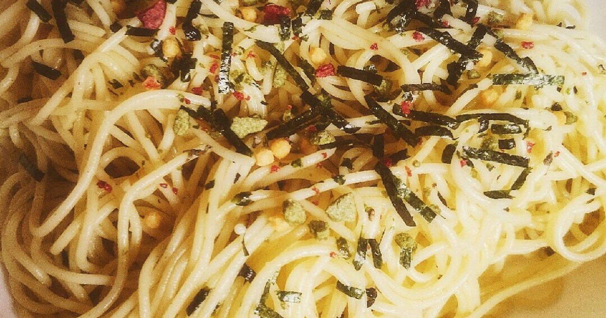 混ぜるだけでとっても美味 梅茶漬けパスタ レシピ 作り方 By Sesese クックパッド 簡単おいしいみんなのレシピが356万品
