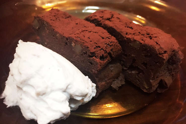 砂糖不使用大人のヘルシーガトーショコラ レシピ 作り方 By ぴーレシピ クックパッド 簡単おいしいみんなのレシピが367万品