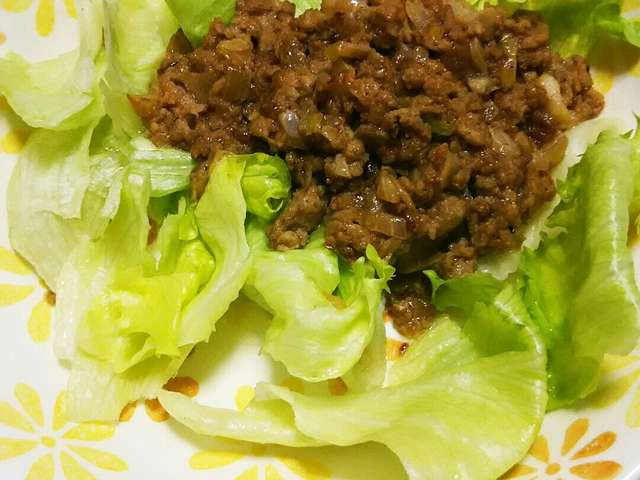 肉味噌レタス巻 By ムククック クックパッド 簡単おいしいみんなの
