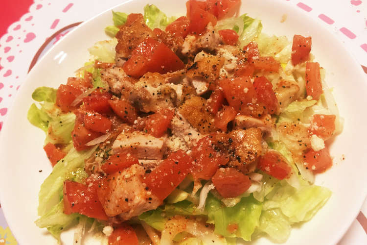 カリカリチキンのメキシカンサラダ レシピ 作り方 By たかしゃん クックパッド 簡単おいしいみんなのレシピが360万品