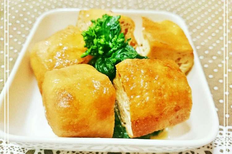 ノンフライヤーで手作り厚揚げ すき煮風 レシピ 作り方 By Sweeterm クックパッド 簡単おいしいみんなのレシピが359万品