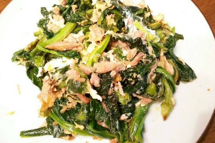 菜の花シーチキン炒め レシピ 作り方 By Himawarit クックパッド 簡単おいしいみんなのレシピが370万品