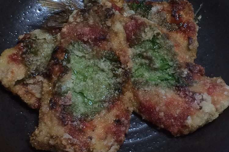 いわしの竜田揚げ 梅しそ風味 レシピ 作り方 By たぬきの嫁入り クックパッド 簡単おいしいみんなのレシピが364万品