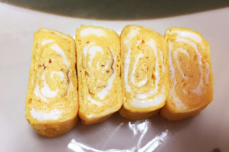 塩バター玉子焼き レシピ 作り方 By Kana0907 クックパッド 簡単おいしいみんなのレシピが360万品