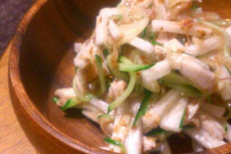 長芋 茗荷 きゅうりの梅肉和え レシピ 作り方 By さとぴょん 修行中 クックパッド 簡単おいしいみんなのレシピが360万品