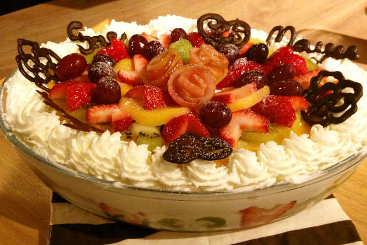 パーティー 豪華なスコップケーキ レシピ 作り方 By Yu Yu39 クックパッド 簡単おいしいみんなのレシピが352万品