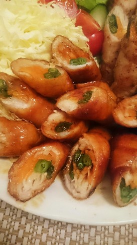簡単‼お弁当にも♪照り焼き野菜肉巻き♪
