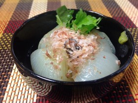居酒屋風☆新玉ねぎのまるごとお浸し