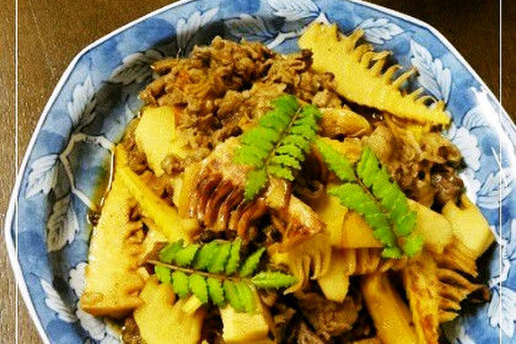 牛肉とたけのこの炒め煮 山椒風味 レシピ 作り方 By みどふぁどベシ クックパッド 簡単おいしいみんなのレシピが361万品