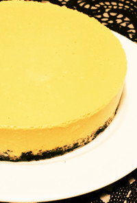 糖質制限◆簡単キャラメルレアチーズケーキ