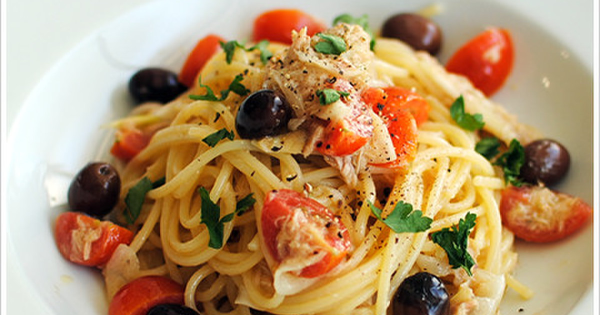 ツナとドライトマトのパスタベイクレシピ