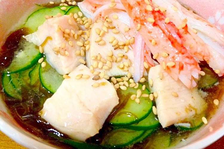 簡単もずく酢の酢の物 レシピ 作り方 By Xまゆりんx クックパッド 簡単おいしいみんなのレシピが354万品