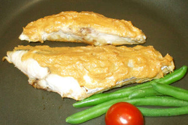 さわらの梅味噌焼き 簡単さわら和風焼き魚 レシピ 作り方 By 漢方薬のタカキ大林店 クックパッド