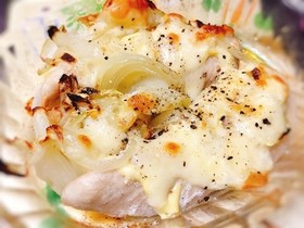 ササミのマヨチーズ焼き