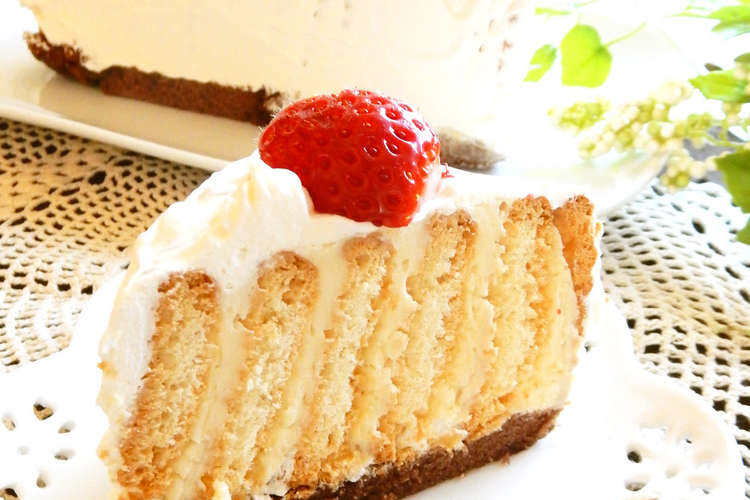 焼かないショートケーキ クリチ入り レシピ 作り方 By Rika Mama クックパッド