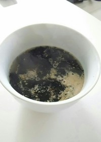 海苔と生姜のスープ