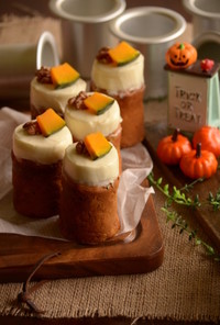 かぼちゃのトールケーキ