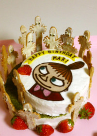 ミイ♥ニョロニョロ　誕生日ケーキデザイン