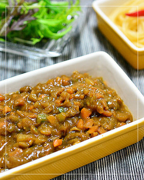 チョップド野菜のカレー♪