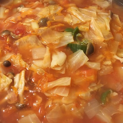 脂肪燃焼スープ おいしくアレンジ 濃い味の写真