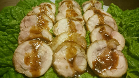 炊飯器でやわらか!鶏チャーシュー
