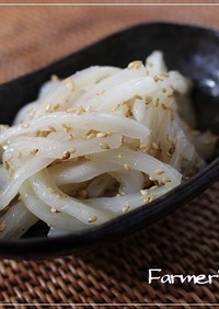 【農家のレシピ】白菜の白いナムル