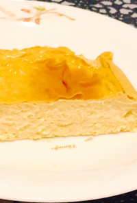 糖質制限◆キャラメルベイクドチーズケーキ