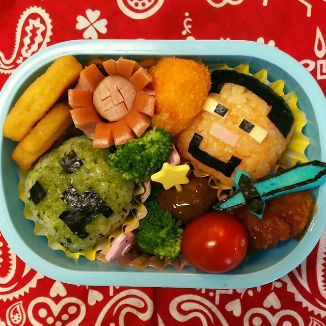 マインクラフト キャラ弁 簡単 レシピ 作り方 By さくらmama3 クックパッド 簡単おいしいみんなのレシピが361万品