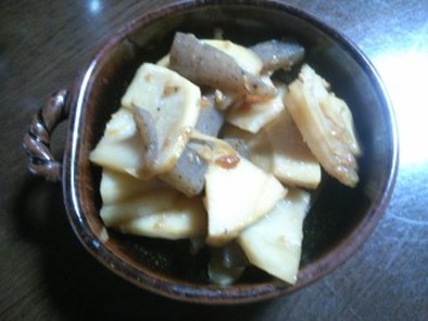 竹の子の醤油麹炒めの写真