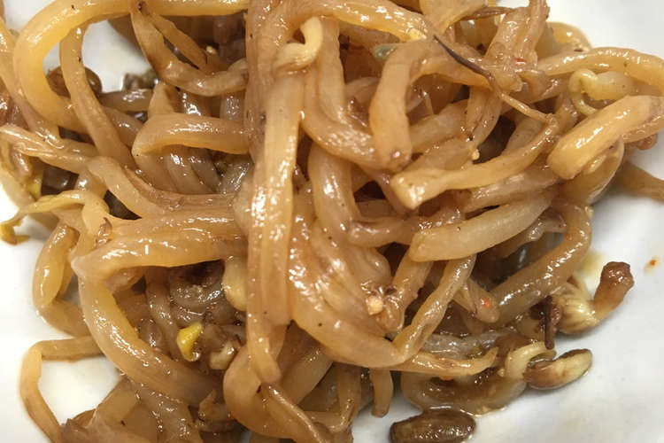 一人暮らしの見方 やみつき もやし炒め レシピ 作り方 By Yuk2o クックパッド
