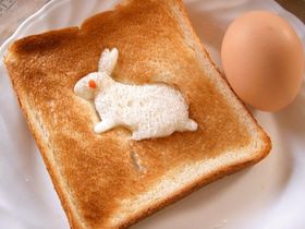 うさぎトースト