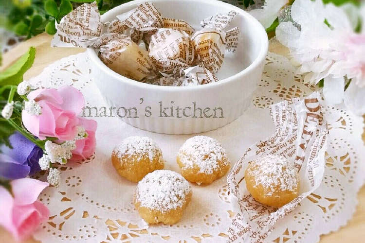 レンジ1分半 スノーボールきな粉クッキー レシピ 作り方 By Maron クックパッド 簡単おいしいみんなのレシピが375万品