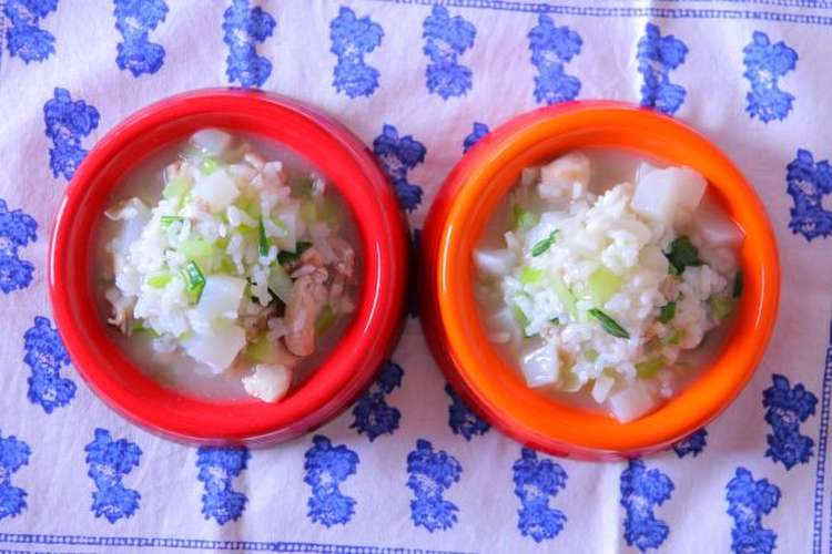 犬ごはん 一緒に食べる鶏雑炊 レシピ 作り方 By Roigilles クックパッド 簡単おいしいみんなのレシピが376万品