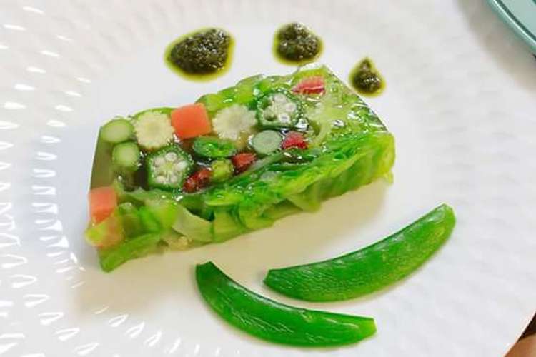 おもてなしにも 野菜のテリーヌ レシピ 作り方 By ョシダ クックパッド 簡単おいしいみんなのレシピが356万品