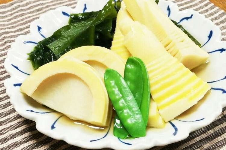 タケノコと生わかめの若竹煮 レシピ 作り方 By もえちゃんはは クックパッド 簡単おいしいみんなのレシピが353万品