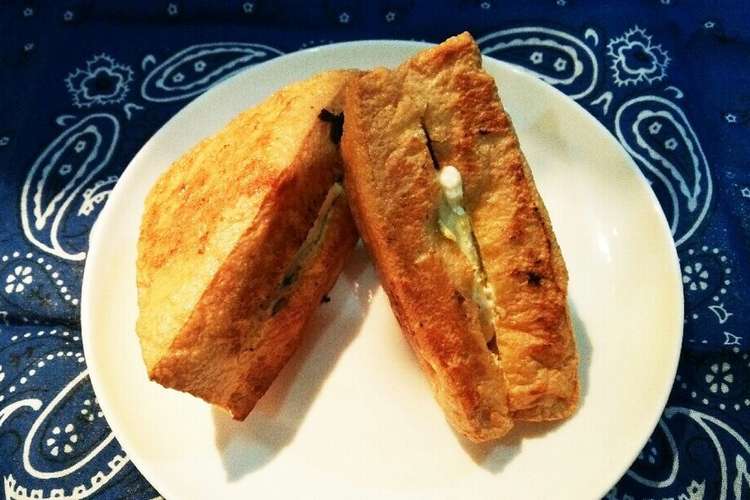 詰めて焼くだけ 大好きな三角揚げ レシピ 作り方 By もふ もふ クックパッド 簡単おいしいみんなのレシピが349万品