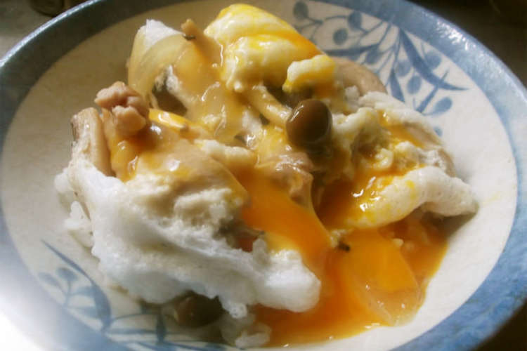 ちょっと変わった親子丼 レシピ 作り方 By Kokemomo60 クックパッド 簡単おいしいみんなのレシピが354万品