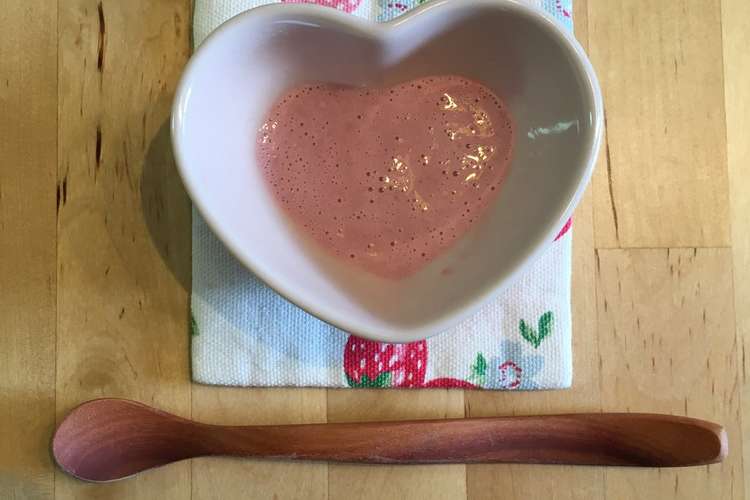初期離乳食 イチゴミルク レシピ 作り方 By Puchiconne クックパッド 簡単おいしいみんなのレシピが366万品